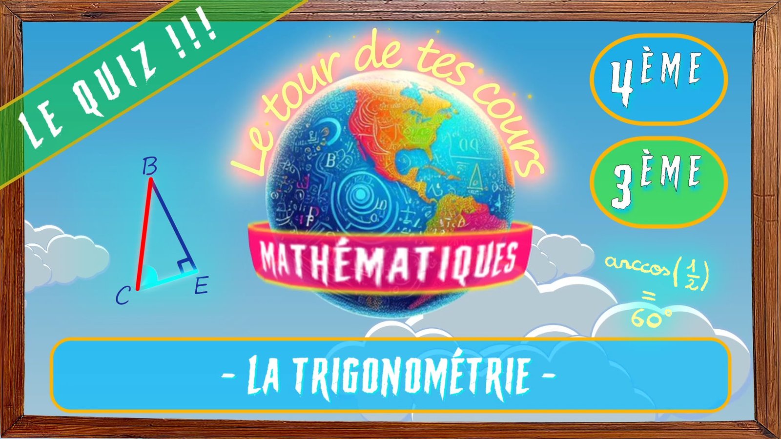 Quiz sur la trigonométrie